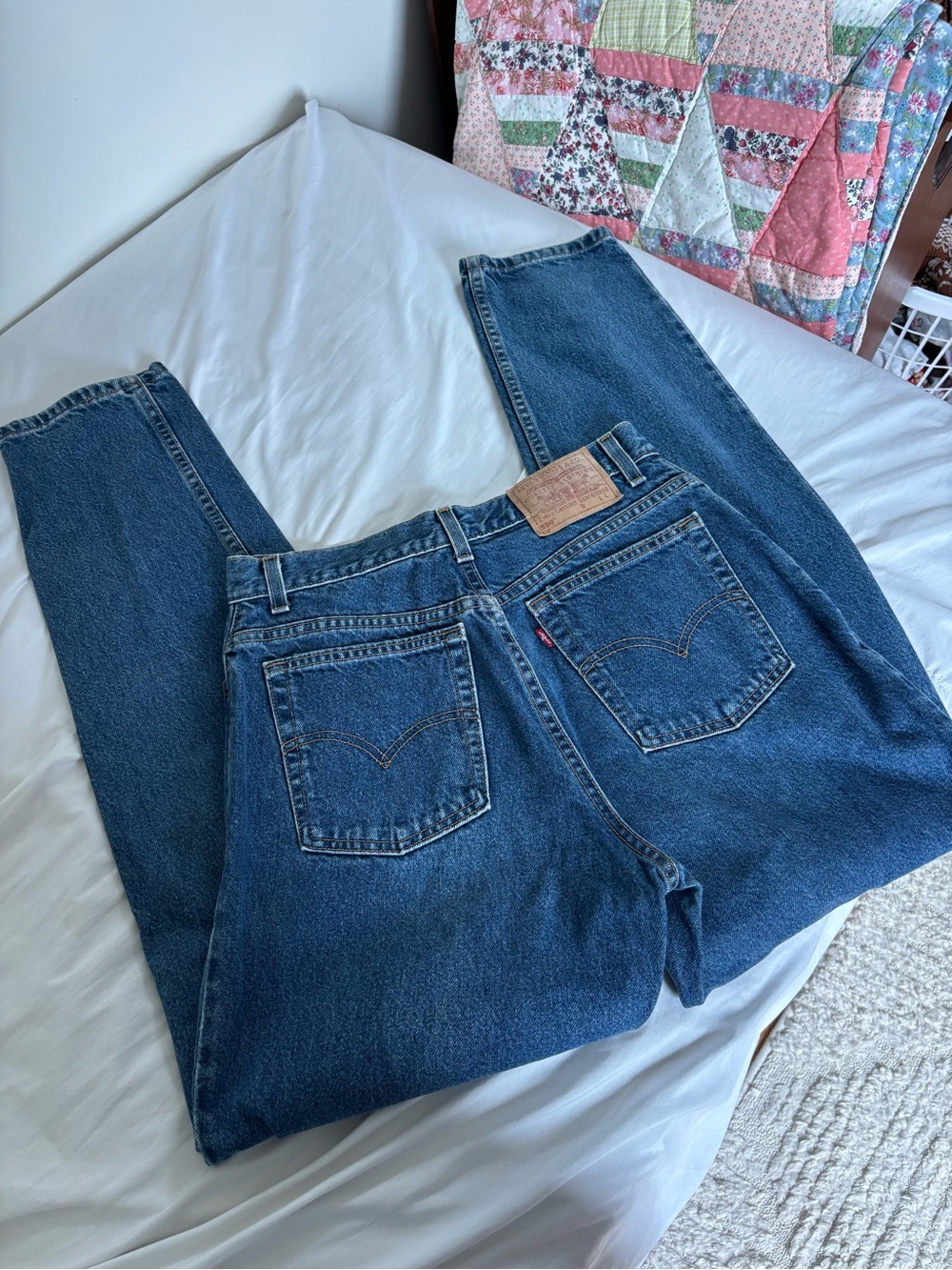 Vintage levis denim mom jeans size 8